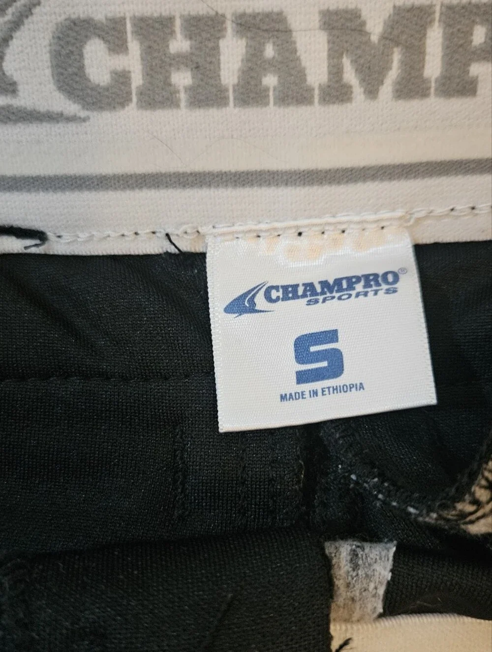 Champro Youth MVP Classic Baseball Pant Black Youth Small